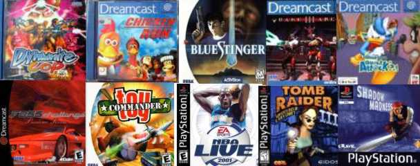 Playstation Διάφορα παιχνίδια  // DreamCast Games (EOF)