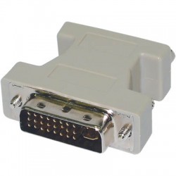 Adaptor Changer DVI to VGA DVI-A Male 24M/VGA 15F Μετατροπέας