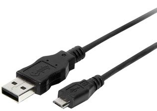 Καλώδιο USB 1,8m A to micro B (Iphone/HTC Phones) 128523 Καλώδιο USB 1,8m A to micro B (Iphone/HTC Phones) 128523