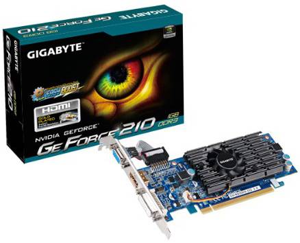 Κάρτα γραφικών Gigabyte GV GV-N210D3-1GI GF 210 - 1GB Κάρτα γραφικών Gigabyte GV GV-N210D3-1GI GF 210 - 1GB