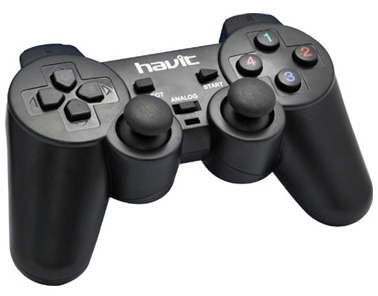 Havit Single Gamepad DOUBLE SHOCK HV-G6 Χειριστήριο USB Havit Single Gamepad DOUBLE SHOCK HV-G6 Χειριστήριο USB
