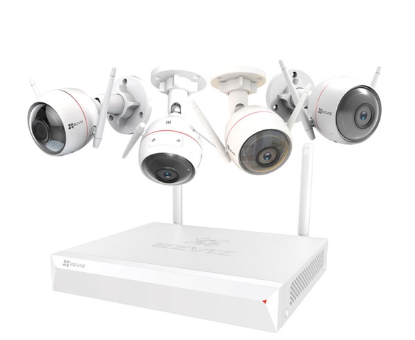 Καταγραφικό Hikvision 8Ch + 4x FullHD WiFi Cams 1080p + 1Tb Καταγραφικό Hikvision 8Ch + 4x FullHD WiFi Cams 1080p + 1Tb