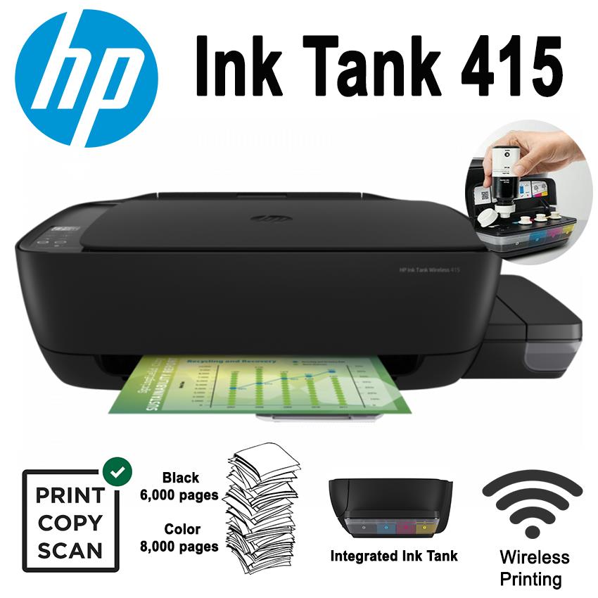 HP ITS Ink Tank 415 A4 PSC Z4B53A 8ppm WiFi