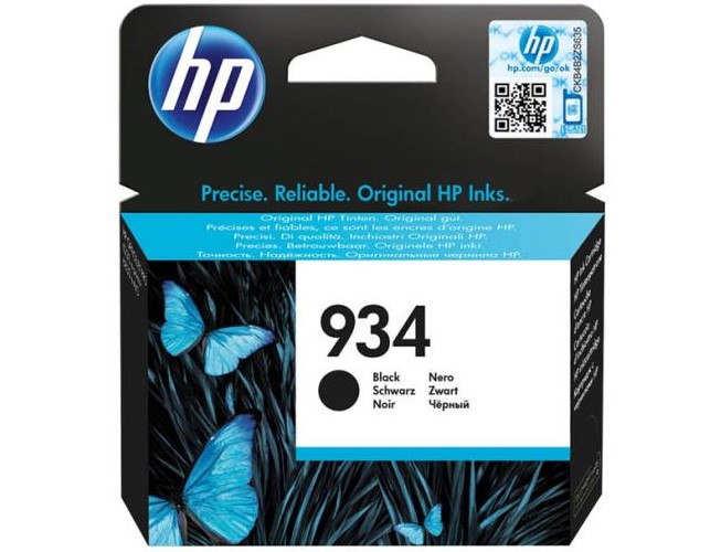 Μαυρο Μελάνι HP No934 Black C2P19A 400p Μαυρο Μελάνι HP No934 Black C2P19A 400p