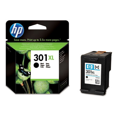 Μαύρο Μελάνι HP No 301XL Black Ink Cartridge (CH563EE)