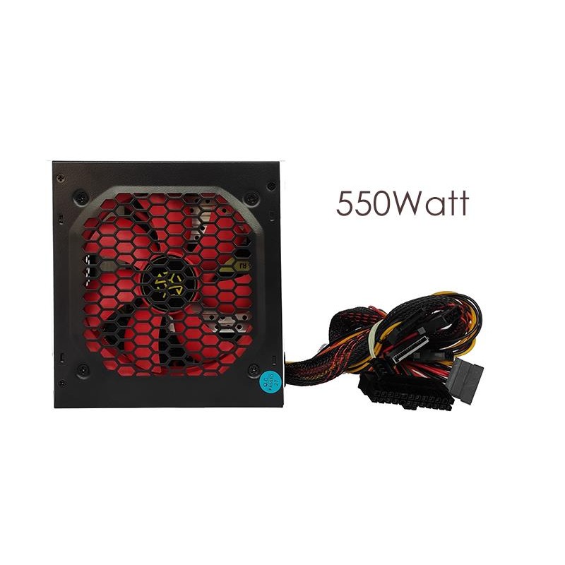 Τροφοδοτικό 550W 12cm ATX NG PFC 24p 3xS 2xM