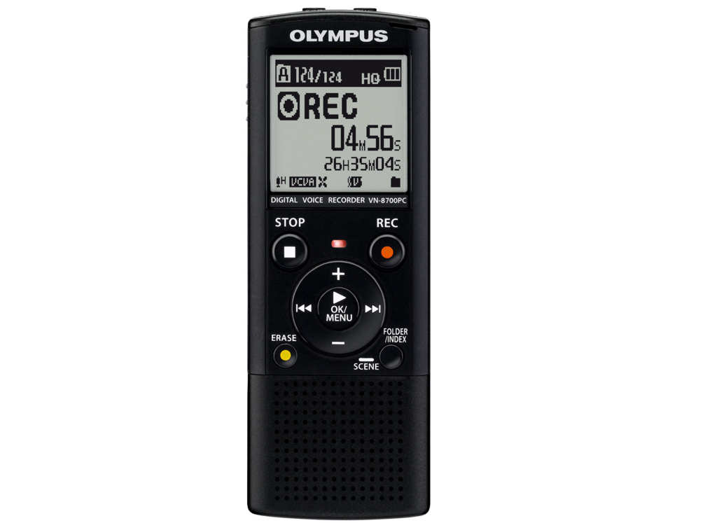 Olympus VN-8700PC Digital Voice Recorder Λογογράφος Ψηφιακός 4GB Olympus VN-8700PC Digital Voice Recorder Λογογράφος Ψηφιακός 4GB