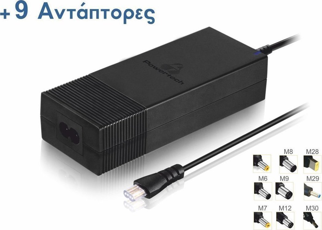 Φορτιστής Powertech για Laptop Universal 90W
