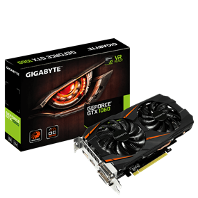 Κάρτα Γραφικών Nvidia Gigabyte GF GTX1060 OC 3GB/GDDR5/192bit Κάρτα Γραφικών Nvidia Gigabyte GF GTX1060 OC 3GB/GDDR5/192bit