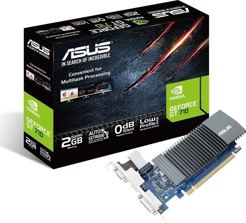 Κάρτα γραφικών Asus VGA GT710-SL-2GD5 2048MB DDR5 Κάρτα γραφικών Asus VGA GT710-SL-2GD5 2048MB DDR5