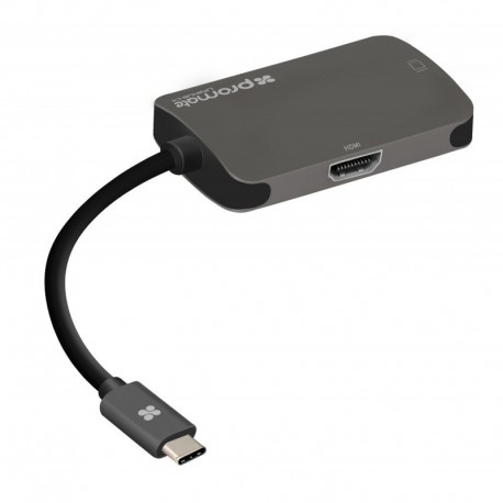 Promate UniHUB-C4 Type-C Hub Docking Station 3σε1 HDMI/VGAI/USB3 Promate UniHUB-C4 Type-C Hub Docking Station 3σε1 HDMI/VGAI/USB3