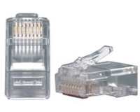 Ακροδέκτης βύσμα RJ45 PLUGS CAT5 1 plug