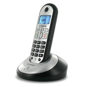 Aσύρματο Τηλέφωνο Sagem D21T Eco Silver Aσύρματο Τηλέφωνο Sagem D21T Eco Silver