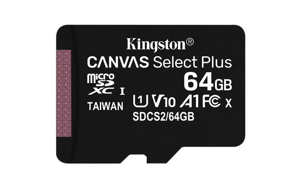 Kingston MicroSDHC 64Gb SDCS2/64GB 100Mb/s Class10