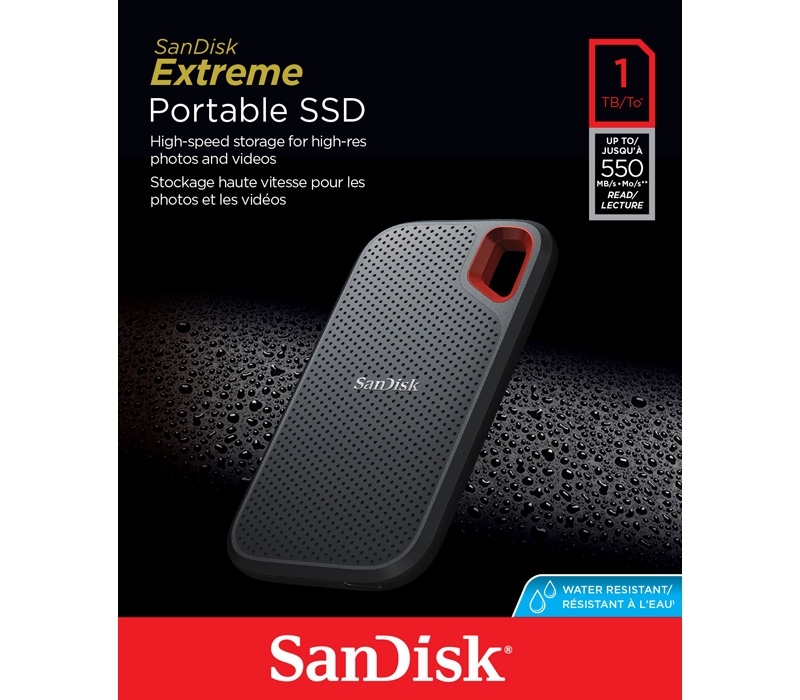 SANDISK 1Tb Portable SSD Extreme USB 3.1 Type-C