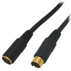 Καλώδιο S-Video 10m SVHS Cable M/F Gold για σύνδεση συσκευών Καλώδιο S-Video 10m SVHS Cable M/F Gold για σύνδεση συσκευών