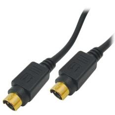 Καλώδιο S-Video 10m SVHS Cable M/M Gold για σύνδεση συσκευών Καλώδιο S-Video 10m SVHS Cable M/M Gold για σύνδεση συσκευών