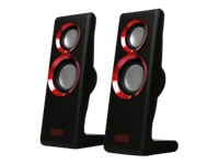 SWEEX 2.0 Speaker Set Purephonic 20Watt Red USB SP201 SWEEX 2.0 Speaker Set Purephonic 20Watt Red USB SP201