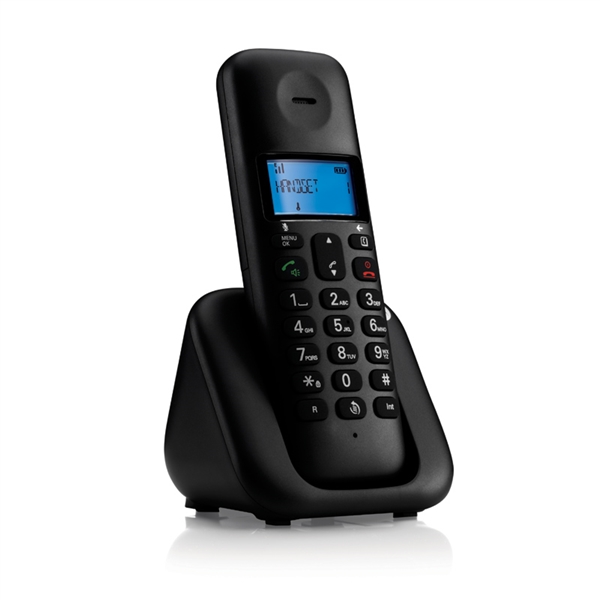 Ασύρματο Τηλέφωνο Motorola Dect T301 Black Ανοιχτή ακρόαση Ασύρματο Τηλέφωνο Motorola Dect T301 Black Ανοιχτή ακρόαση