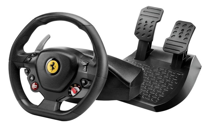 Thrustmaster T80 Ferrari 488 GTB Edition TEMVIN με πεντάλ