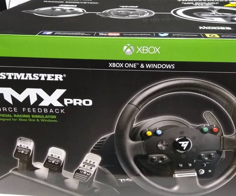Τιμονιέρα Thrustmaster TMX Force Feedback PRO με πεντάλ ...