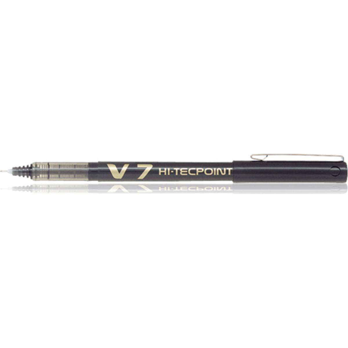 Pilot V7 Hi-Tecpoint Ultra Rollerball X Fine RED 0.7mm 1 τεμ