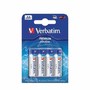 Μπαταρίες VERBATIM AA 1,5V LR6 ALKALINE 4BL Μπαταρίες VERBATIM AA 1,5V LR6 ALKALINE 4BL