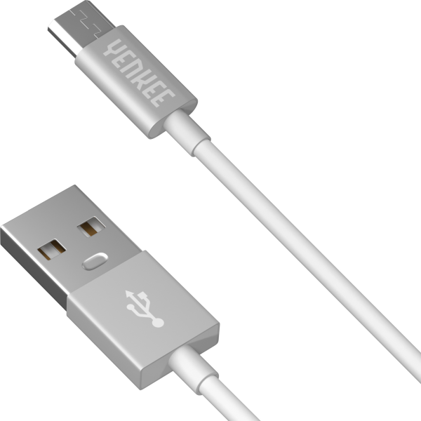 YCU 222 WSR Yenkee Data Cable Usb/Micro Usb 2m White